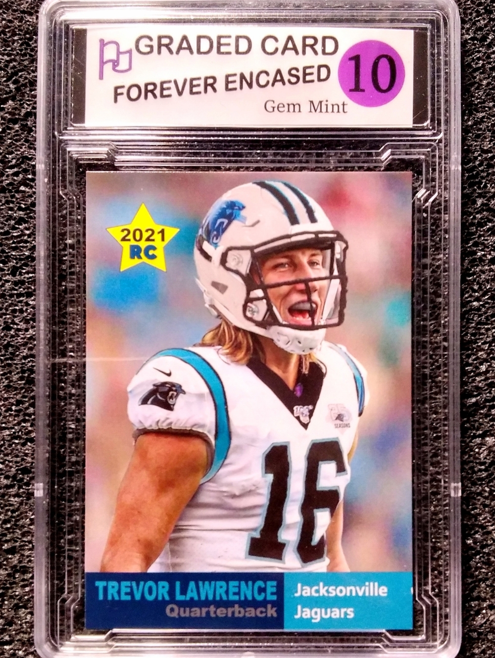 Trevor Lawerence Jacksonville Jaguars MVP  Football Rookie Card Grade